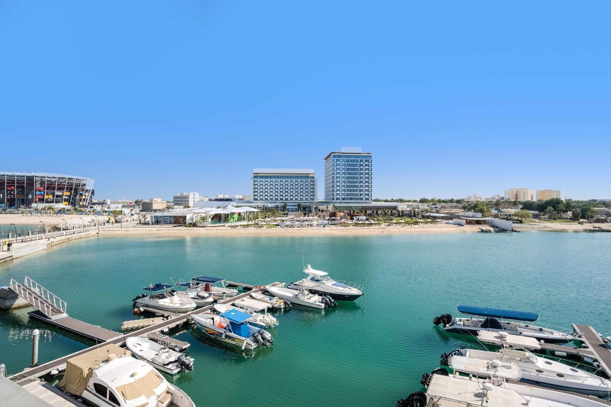 Rixos Gulf Hotel Ad Dawhah Esterno foto The Marina