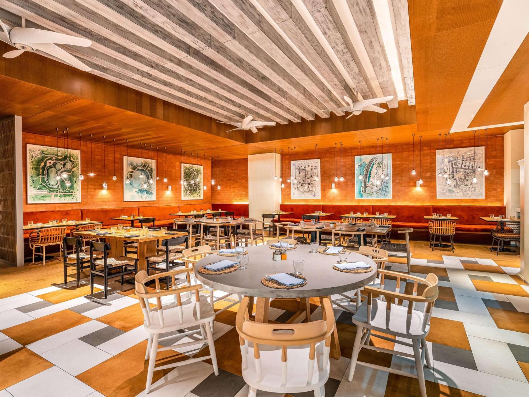 Rixos Gulf Hotel Ad Dawhah Esterno foto Interior of the restaurant