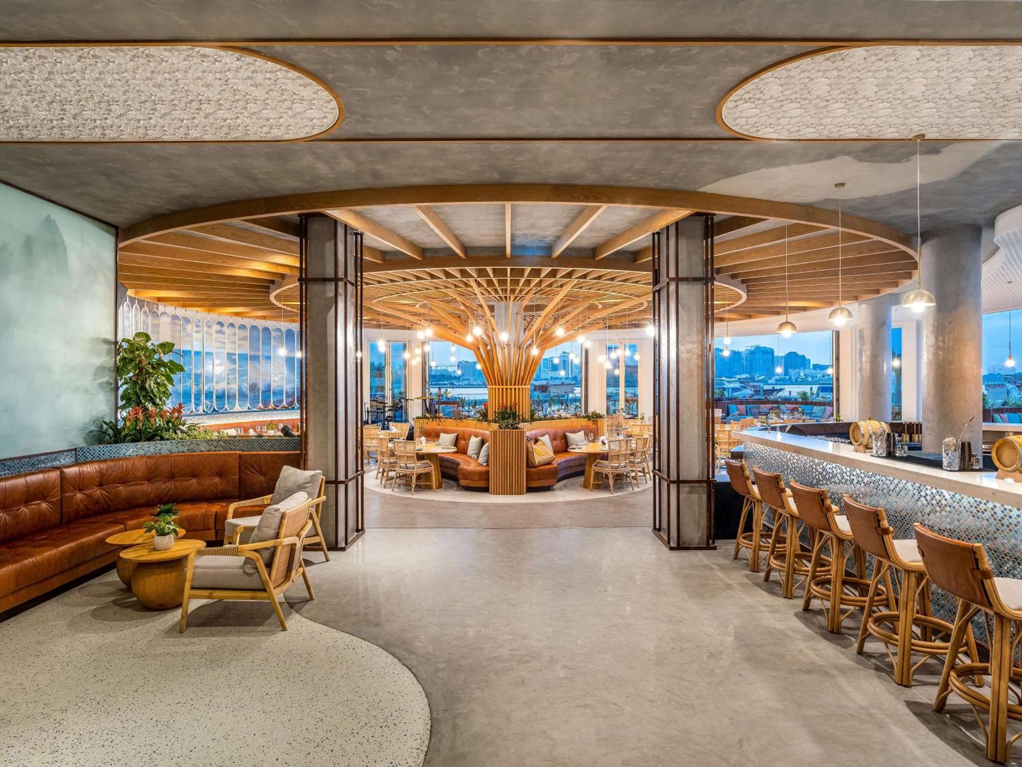Rixos Gulf Hotel Ad Dawhah Esterno foto The interior of the Starbucks Reserve Roastery in Seattle