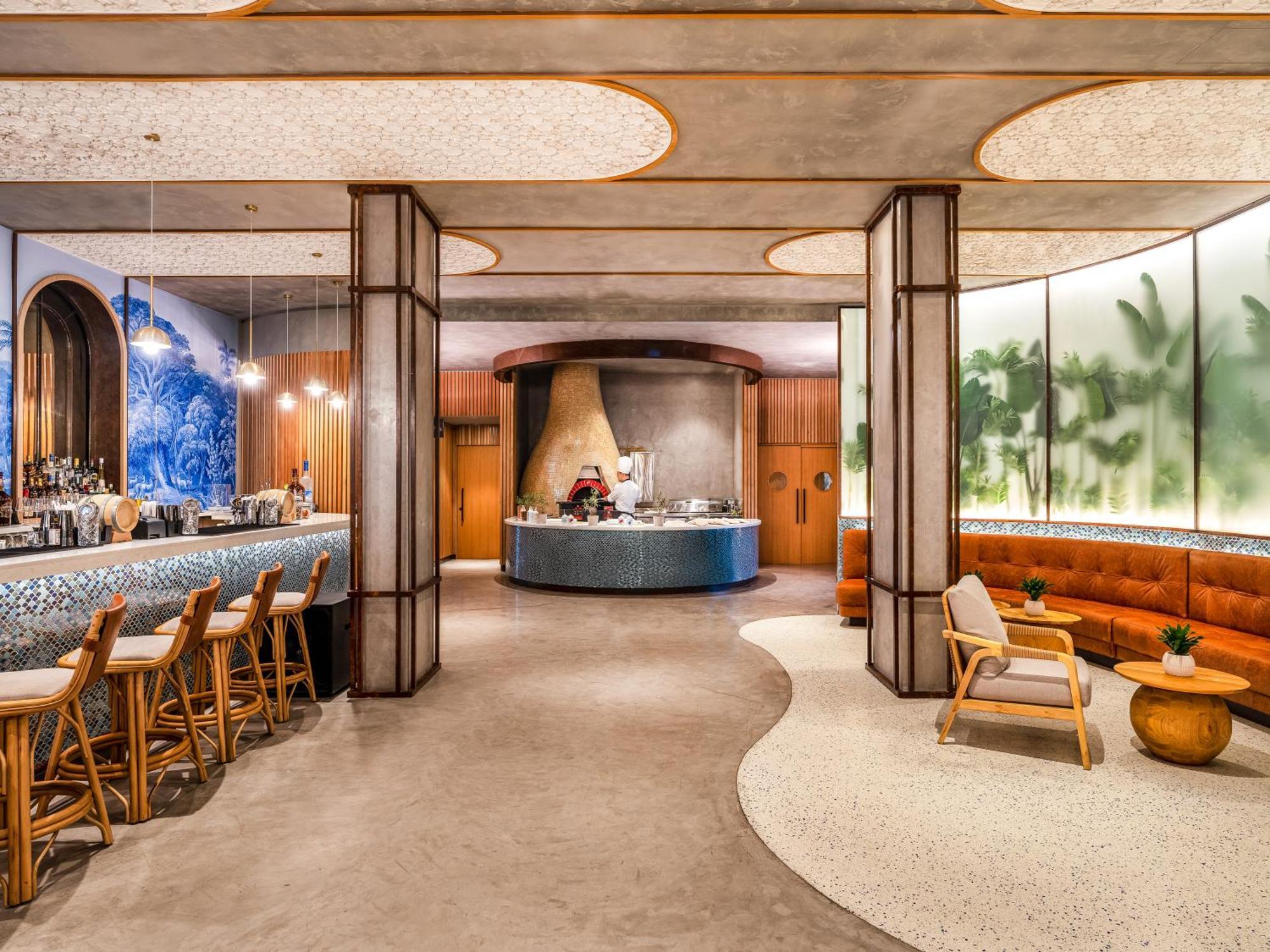 Rixos Gulf Hotel Ad Dawhah Esterno foto The interior of the lounge